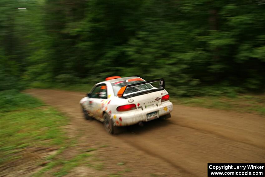 Richard Donovan / Greg Donovan Subaru Impreza on SS11, Otterkill I.