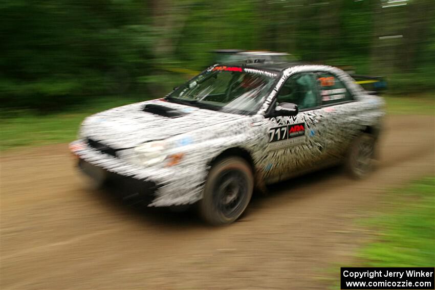 Peter Farrow / Jackson Sedivy Subaru WRX on SS11, Otterkill I.