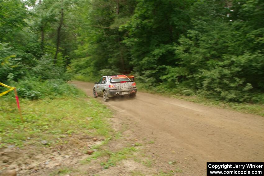 Peter Farrow / Jackson Sedivy Subaru WRX on SS11, Otterkill I.
