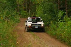 Josh Nykanen / Corey Morris VW GTI on SS11, Otterkill I.