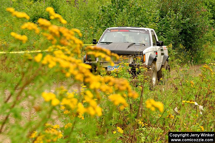 Scott Parrott / Shawn Silewski Chevy S-10 on SS11, Otterkill I.
