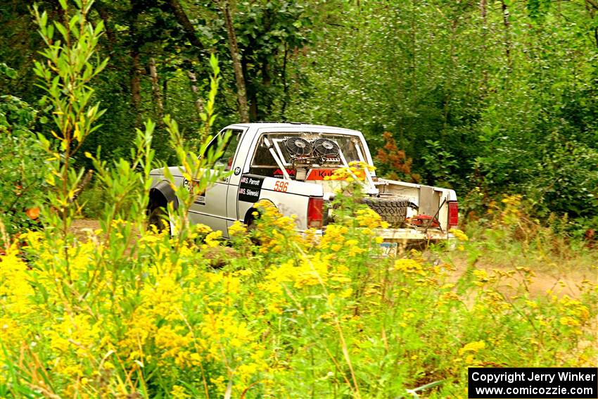 Scott Parrott / Shawn Silewski Chevy S-10 on SS11, Otterkill I.
