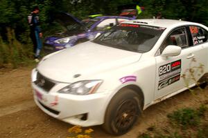 Scott Pedersen / Ryan Scott Lexus IS250 on SS11, Otterkill I.