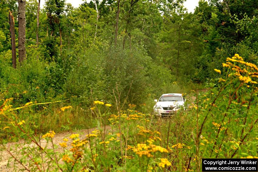 Scott Pedersen / Ryan Scott Lexus IS250 on SS11, Otterkill I.