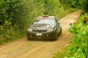 Matt James / Jackie James Subaru Impreza on SS11, Otterkill I.
