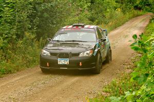 Matt James / Jackie James Subaru Impreza on SS11, Otterkill I.