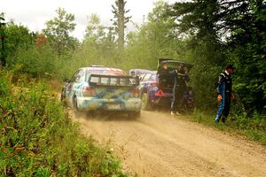 Matt James / Jackie James Subaru Impreza on SS11, Otterkill I.