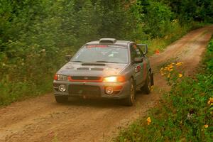 Josh Kemp / Danielle Kemp Subaru Impreza on SS11, Otterkill I.