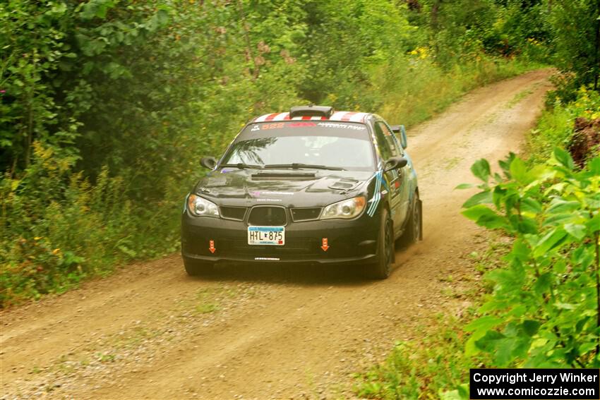 Matt James / Jackie James Subaru Impreza on SS11, Otterkill I.