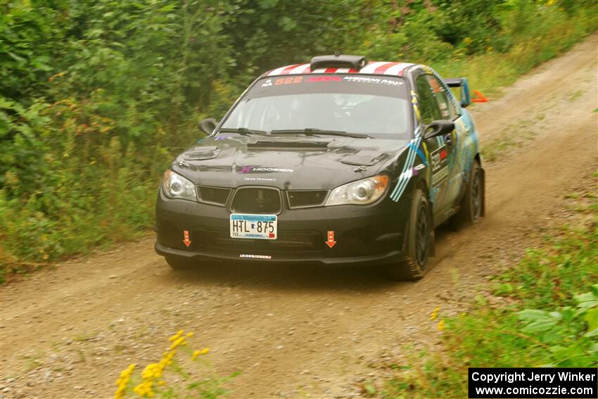 Matt James / Jackie James Subaru Impreza on SS11, Otterkill I.