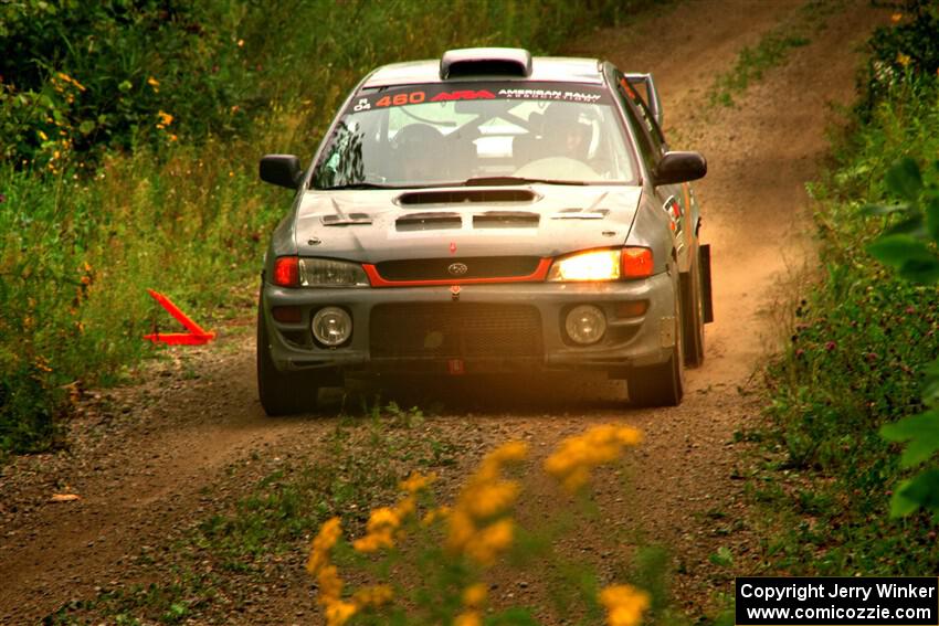 Josh Kemp / Danielle Kemp Subaru Impreza on SS11, Otterkill I.