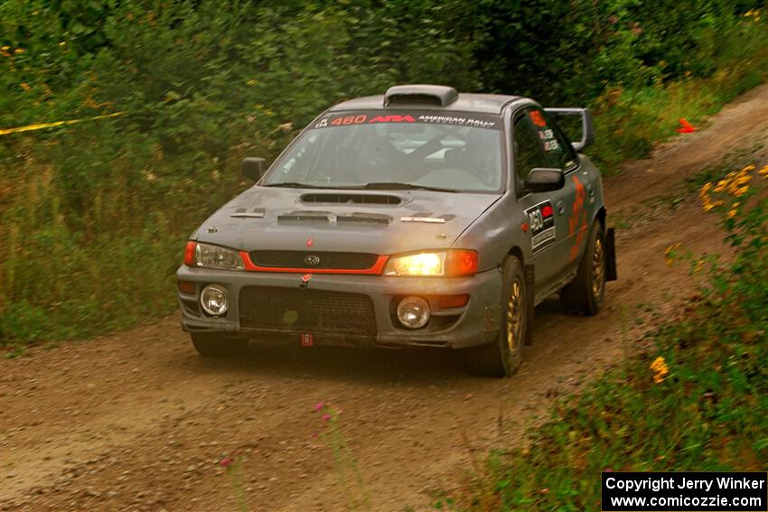 Josh Kemp / Danielle Kemp Subaru Impreza on SS11, Otterkill I.