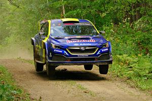Brandon Semenuk / Keaton Williams Subaru WRX ARA25 on SS15, Otterkill II.