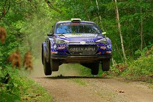 Patrick Gruszka / John Hall Hyundai i20 R5 on SS15, Otterkill II.