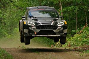 Javier Olivares / K.J. Miller Ford Fiesta Rally2 on SS15, Otterkill II.