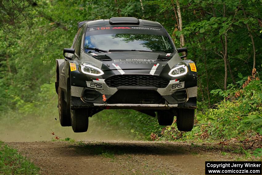 Javier Olivares / K.J. Miller Ford Fiesta Rally2 on SS15, Otterkill II.