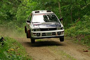 Aidan Hicks / John Hicks Subaru Impreza Wagon on SS15, Otterkill II.