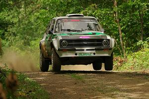 Seamus Burke / Gary McElhinney Ford Escort Mk II on SS15, Otterkill II.