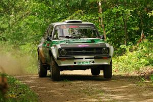 Seamus Burke / Gary McElhinney Ford Escort Mk II on SS15, Otterkill II.