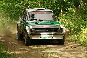 Seamus Burke / Gary McElhinney Ford Escort Mk II on SS15, Otterkill II.