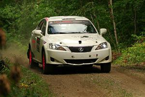 Richo Healey / Michelle Miller Lexus IS350 on SS15, Otterkill II.