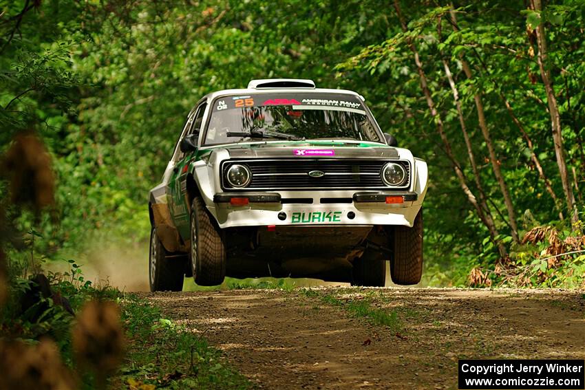 Seamus Burke / Gary McElhinney Ford Escort Mk II on SS15, Otterkill II.