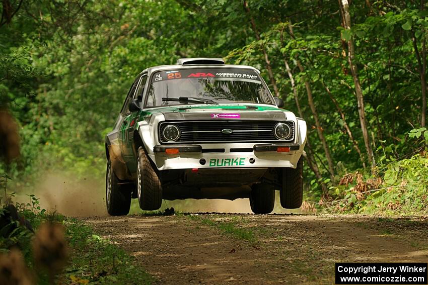 Seamus Burke / Gary McElhinney Ford Escort Mk II on SS15, Otterkill II.