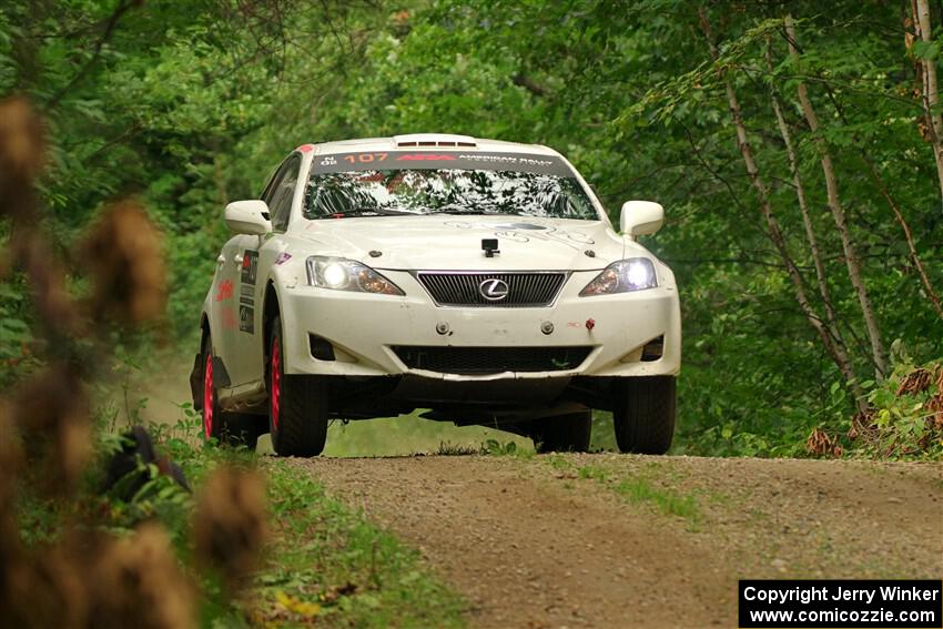 Richo Healey / Michelle Miller Lexus IS350 on SS15, Otterkill II.
