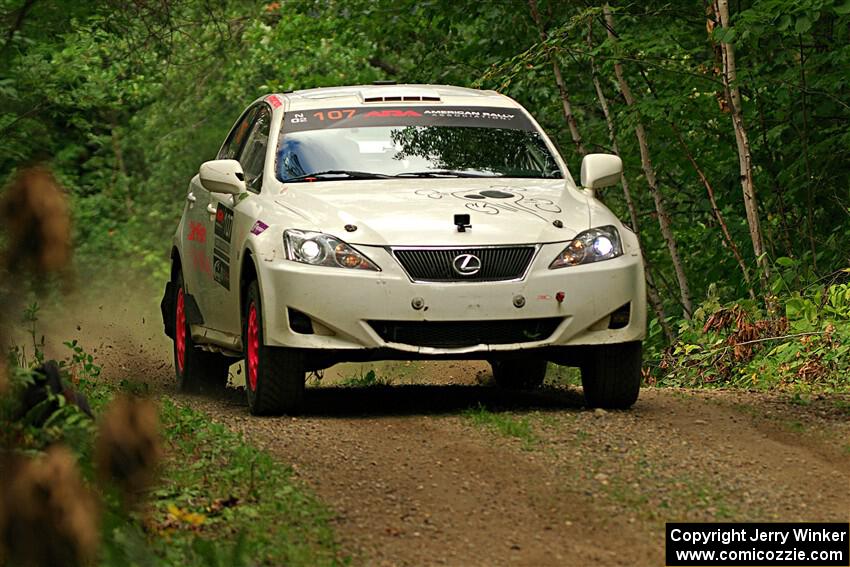 Richo Healey / Michelle Miller Lexus IS350 on SS15, Otterkill II.