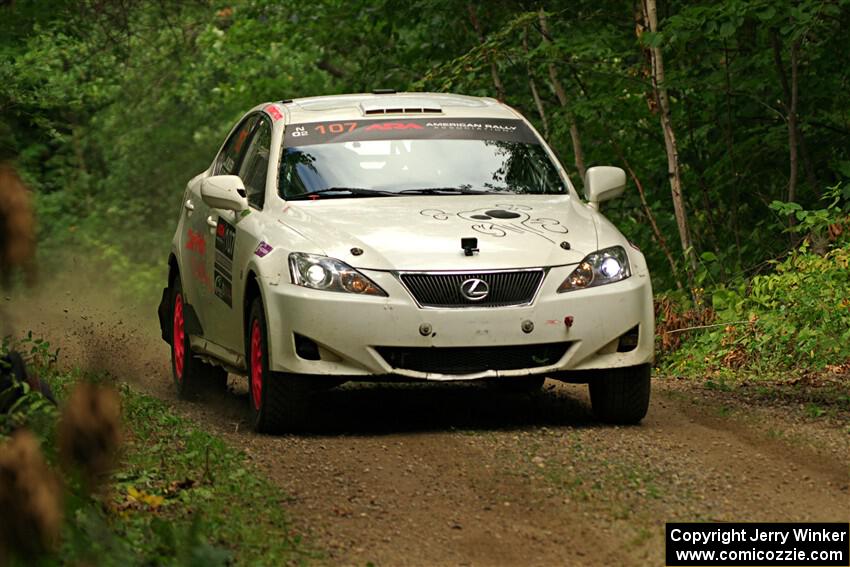 Richo Healey / Michelle Miller Lexus IS350 on SS15, Otterkill II.