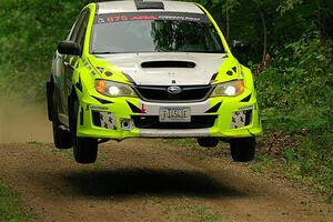 Vincent Trudel / Glen Ray Subaru WRX STi on SS15, Otterkill II.