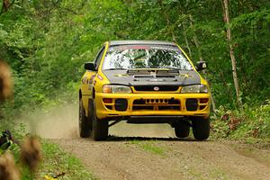 Steve Gingras / Katie Gingras Subaru Impreza on SS15, Otterkill II.