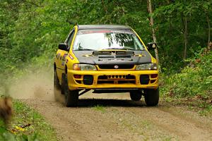 Steve Gingras / Katie Gingras Subaru Impreza on SS15, Otterkill II.