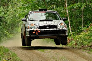 Peter Farrow / Jackson Sedivy Subaru WRX on SS15, Otterkill II.