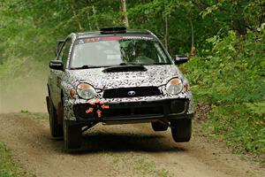 Peter Farrow / Jackson Sedivy Subaru WRX on SS15, Otterkill II.