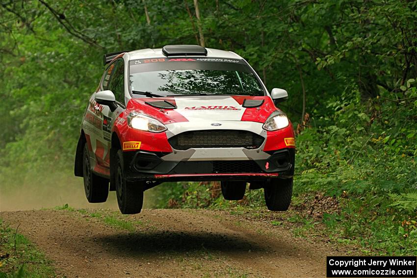 Madelyn Tabor / Sophia McKee Ford Fiesta Rally3 on SS15, Otterkill II.