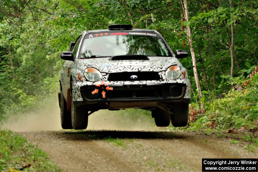 Peter Farrow / Jackson Sedivy Subaru WRX on SS15, Otterkill II.