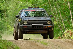 Andy Cowan / John Vinti VW Jetta VR6 on SS15, Otterkill II.