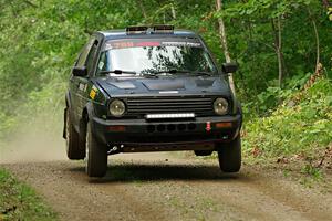 Andy Cowan / John Vinti VW Jetta VR6 on SS15, Otterkill II.