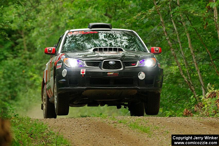 Scott Crouch / Elizabeth Crouch Subaru WRX on SS15, Otterkill II.