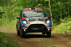 Mark Tabor / Kathryn Hansen Ford Fiesta ST on SS15, Otterkill II.