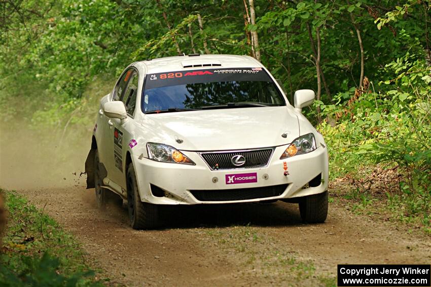 Scott Pedersen / Ryan Scott Lexus IS250 on SS15, Otterkill II.