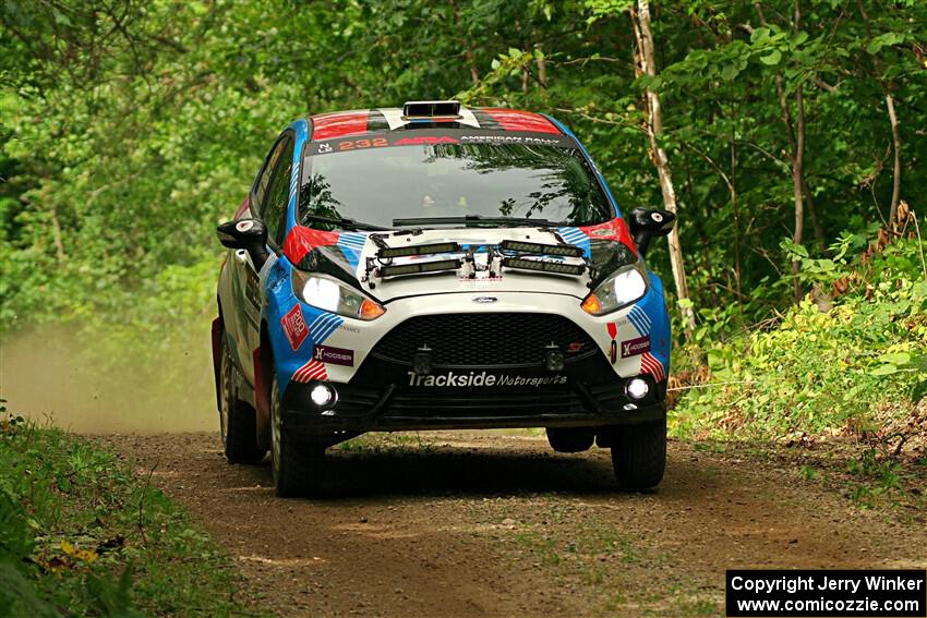 Mark Tabor / Kathryn Hansen Ford Fiesta ST on SS15, Otterkill II.