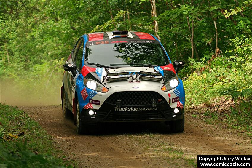 Mark Tabor / Kathryn Hansen Ford Fiesta ST on SS15, Otterkill II.