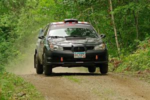 Matt James / Jackie James Subaru Impreza on SS15, Otterkill II.