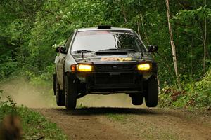 Jack Nelson / Isaac Zink Subaru Impreza on SS15, Otterkill II.