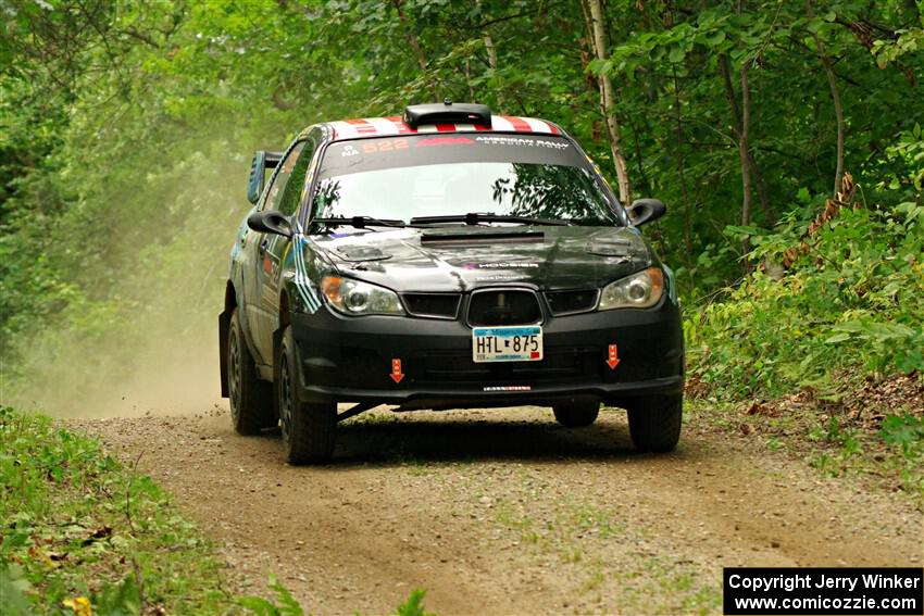 Matt James / Jackie James Subaru Impreza on SS15, Otterkill II.