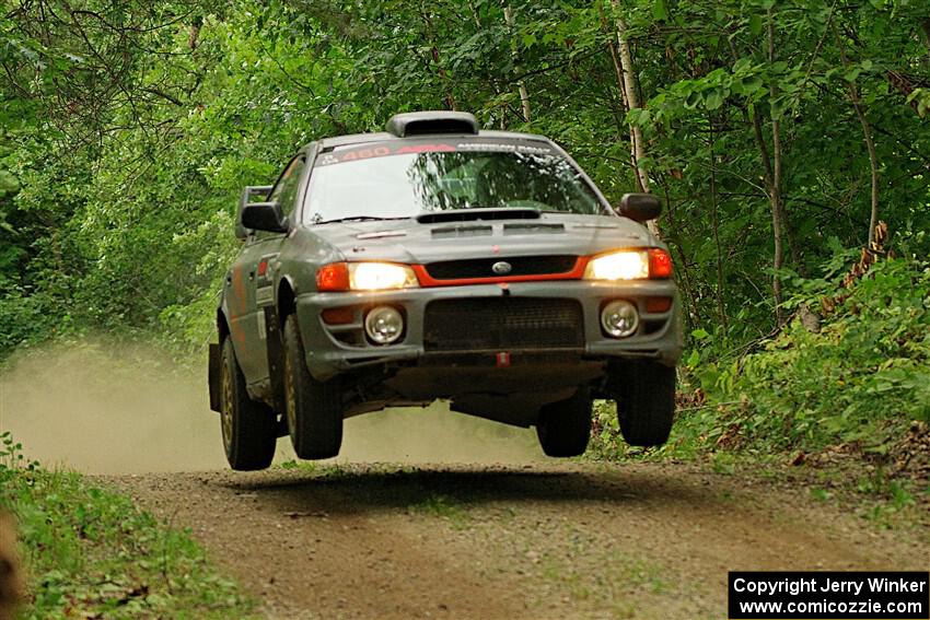 Josh Kemp / Danielle Kemp Subaru Impreza on SS15, Otterkill II.