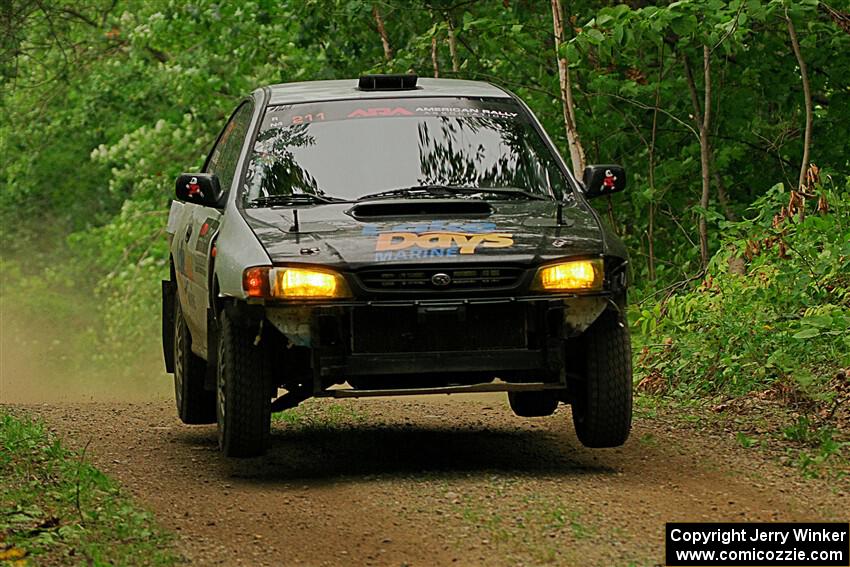 Jack Nelson / Isaac Zink Subaru Impreza on SS15, Otterkill II.