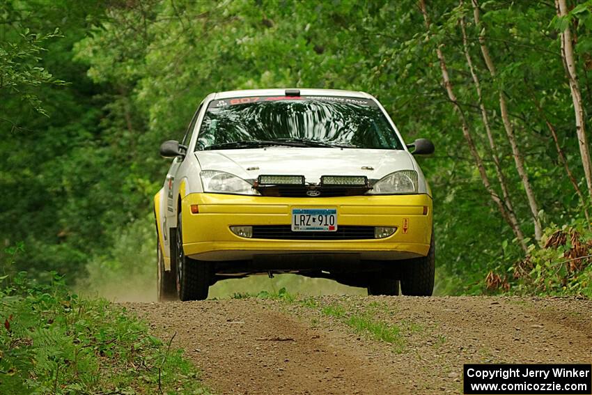 Drake Willis / Jacob Kohler Ford Focus ZX3 on SS15, Otterkill II.